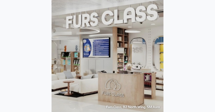 Top Picks for Dining and Shopping at SM Aura & SM Podium: Furs Class at B2 North Wing, SM Aura offers luxury grooming and spa treatments for pets, with premium cuts
and baths | SM Supermalls