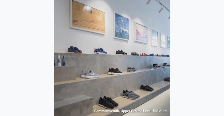 Top Picks for Dining and Shopping at SM Aura & SM Podium: Commonwealth at Upper Ground Level, SM Aura features exclusive streetwear, art, and music-inspired pieces | SM Supermalls