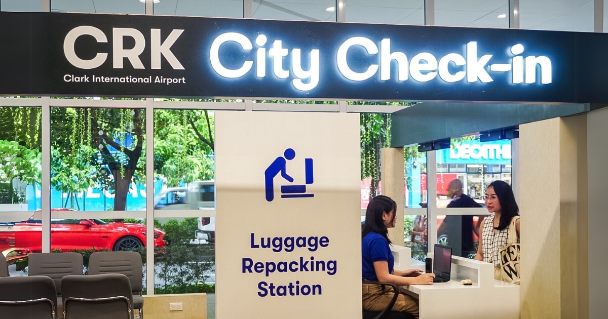 Traveling made easy: Check in effortlessly at SM City Clark!