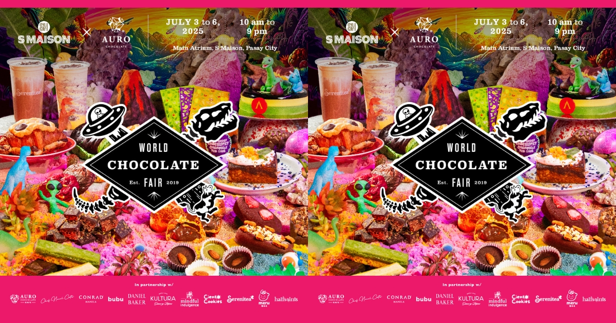 Aliens vs. Dinosaurs at the 6th S Maison x Auro World Chocolate Fair! The Battle Begins!