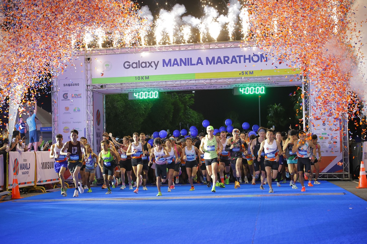 19,000 Runners Conquer the Galaxy Manila Marathon at SM Mall of Asia