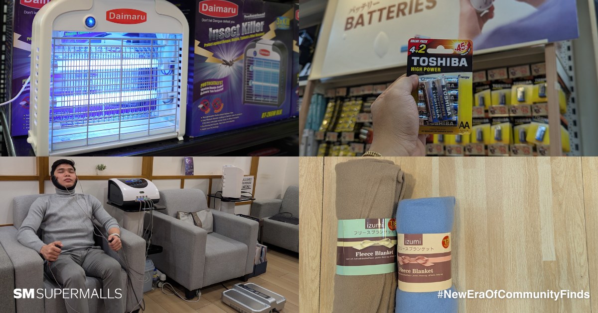 Pocket-friendly Rainy Season Essentials from  SM Center Congressional to Keep You Safe and Dry