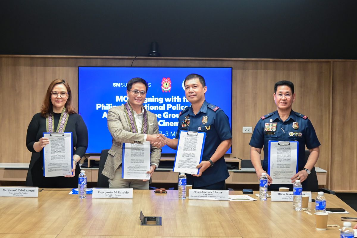 SM Supermalls and PNP Anti-Cybercrime Group Join Forces to Promote Public Awareness on Cybersecurity