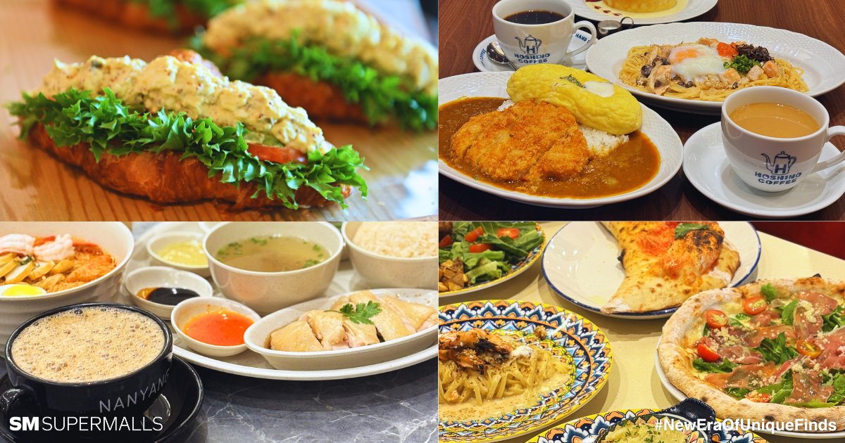 Hangout Here At SM City East Ortigas to Discover Authentic Asian & European Cuisines