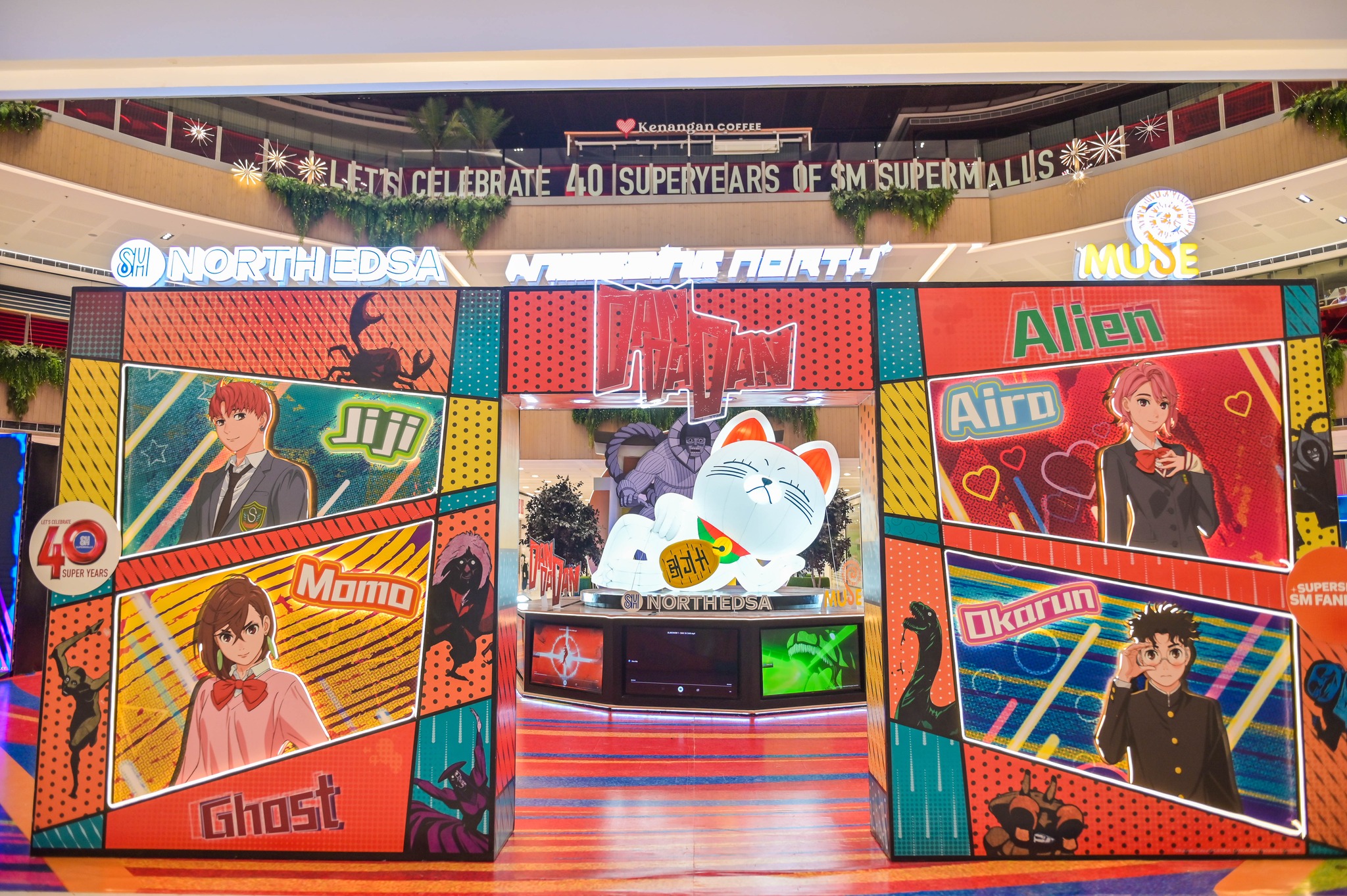 ALIENS, YOKAI, AND TURBO GRANNY INVADE SM NORTH EDSA WITH THE FIRST “DAN DA DAN” ACTIVATION IN PH