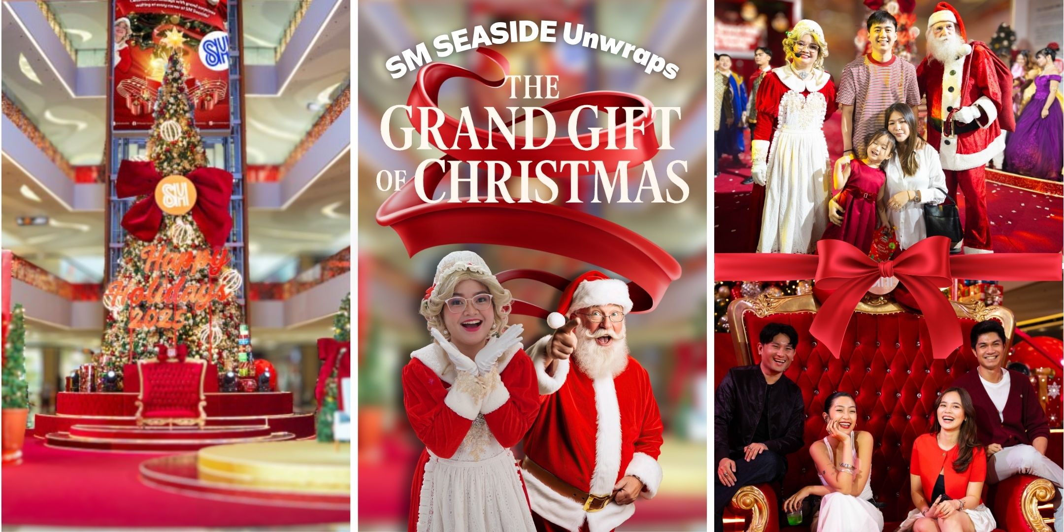 SM Seaside City Cebu Unwraps “The Grand Gift of Christmas”