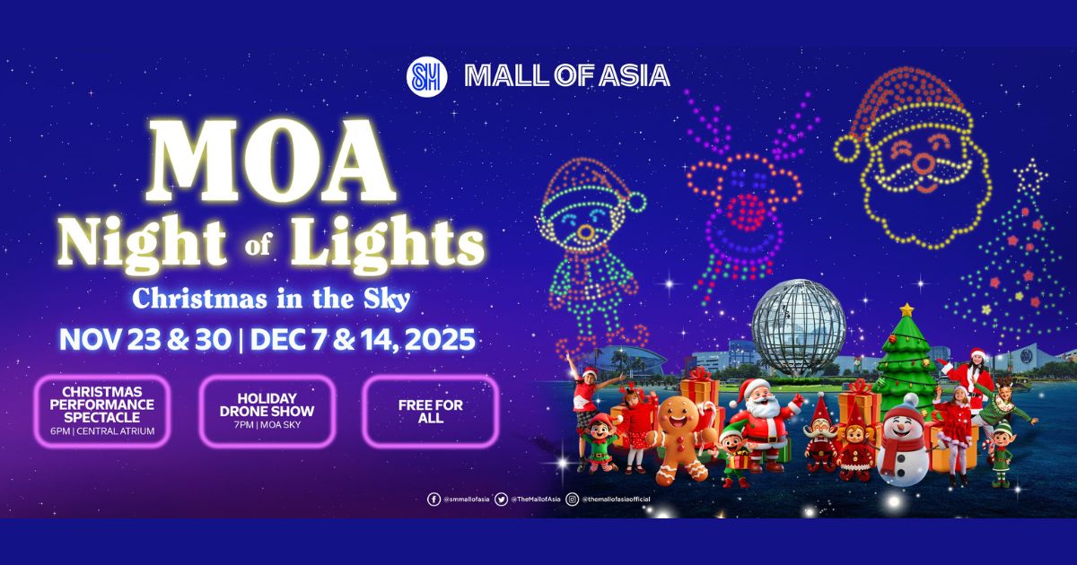 MOA Night of Lights 2025: Christmas In The Sky Takes Holiday Magic to New Heights