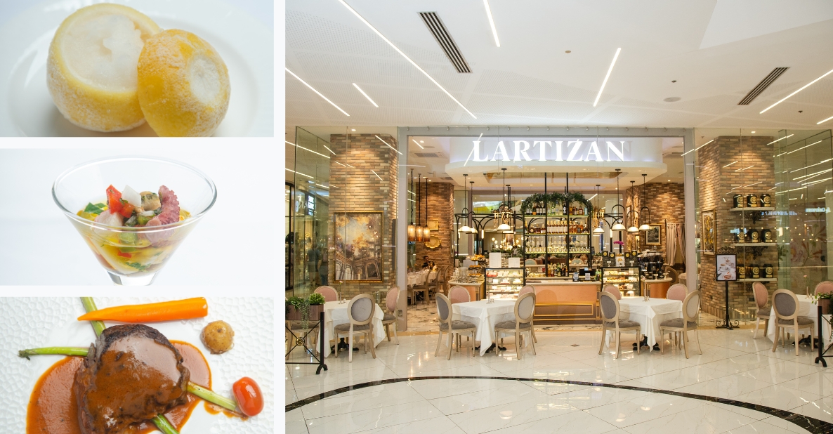 LARTIZAN LAUNCHES FLAGSHIP RESTAURANT AT S MAISON