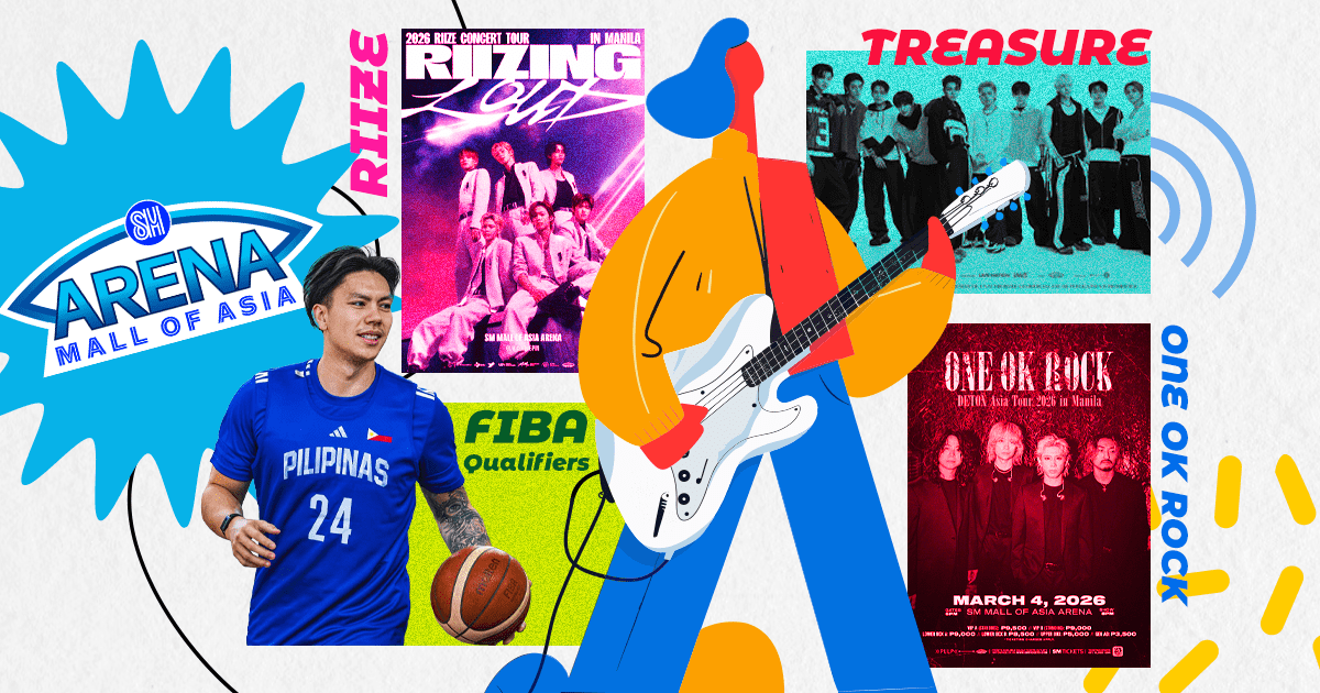 Musical Concerts and Live Events to Catch at SM Mall of Asia Arena on the First Half of 2026
