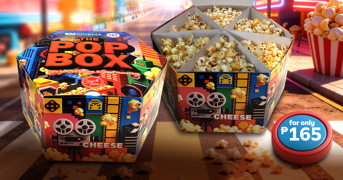 SM Cinema Launches POP BOX Popcorn Sampler for International Popcorn Day