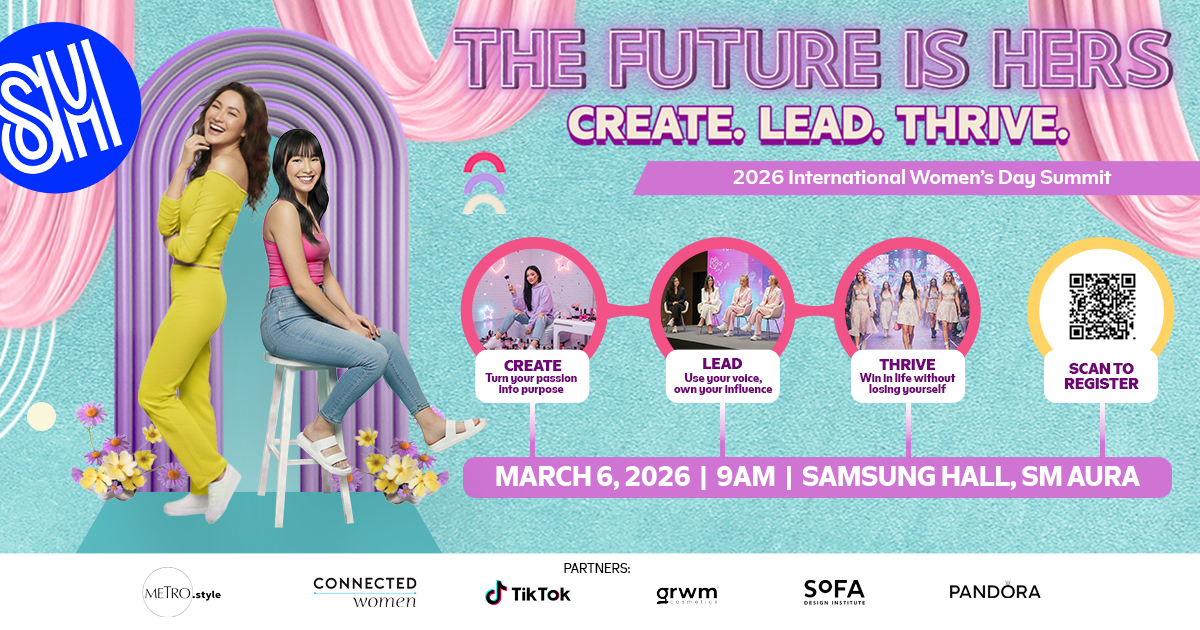 Mark Your Calendar for SM Supermalls’ 6th Annual International Women’s Day Summit