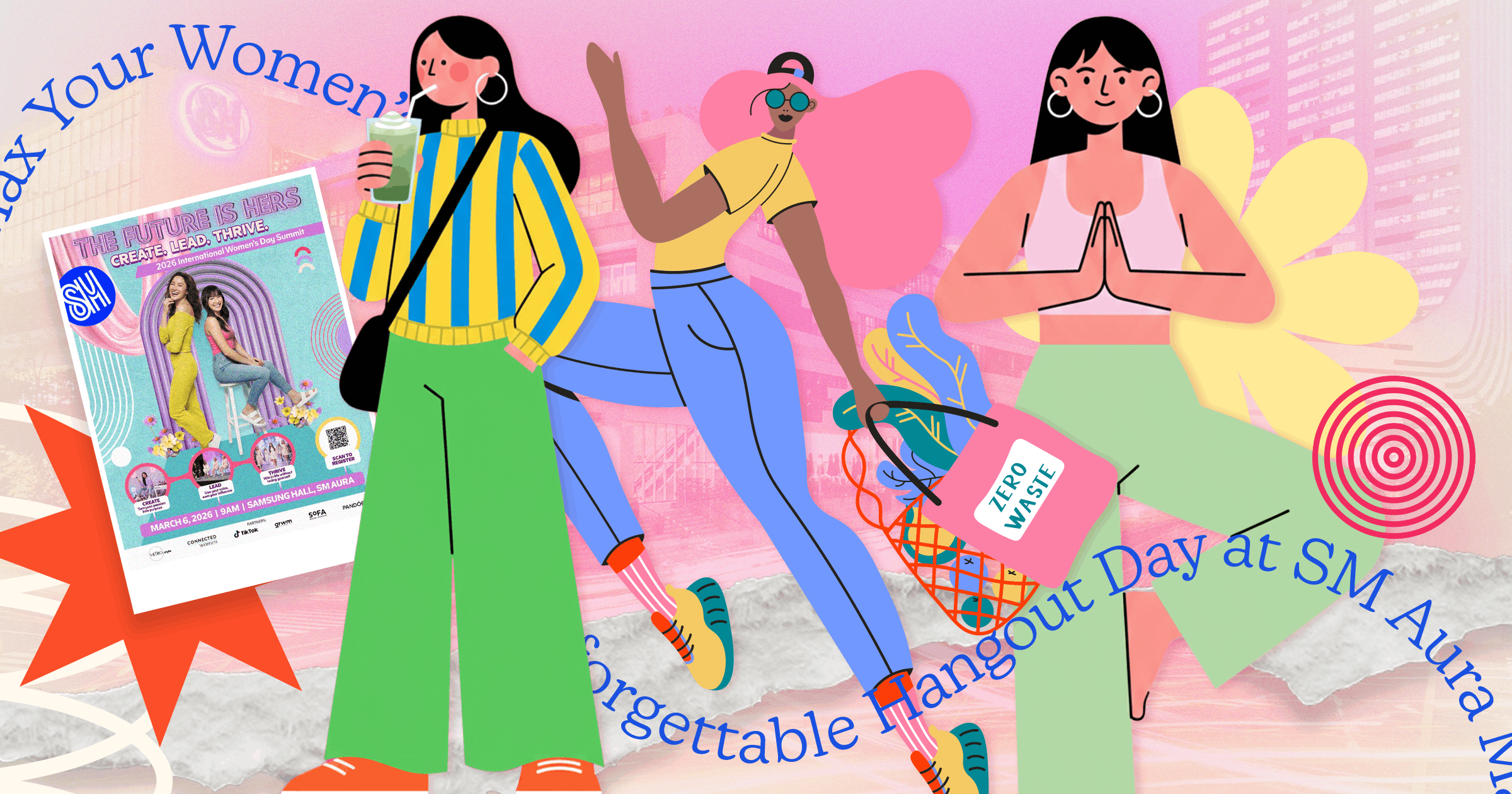 Max Your Women’s Month with an Unforgettable Hangout Day at SM Aura