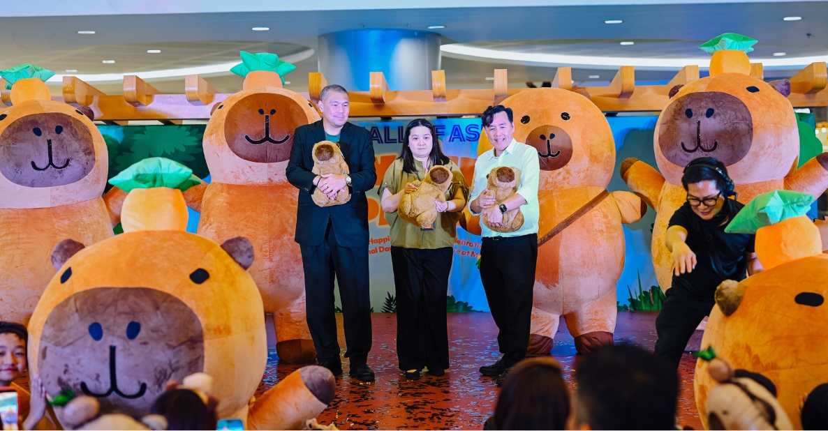 SM Mall of Asia brings the internet’s chillest icon to life with Capy-ness Park