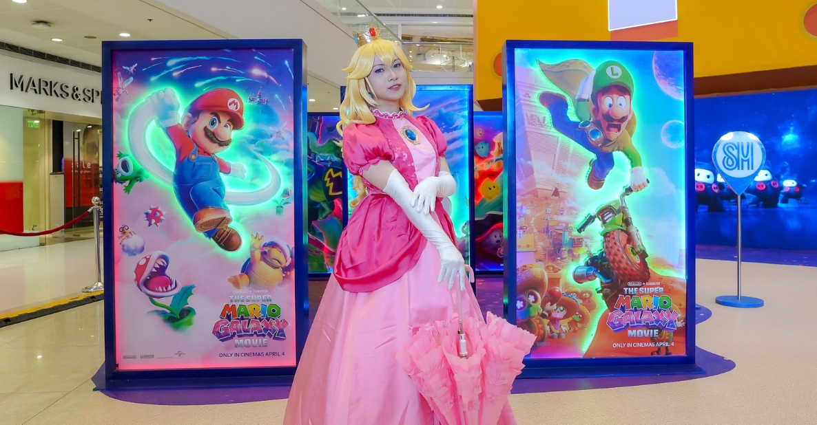 "Super Mario Galaxy" comes to life at SM Megamall