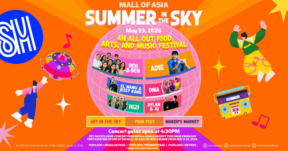 SM Mall of Asia launches Summer in the Sky Festival  for MOA’s 20th Anniversary Celebration