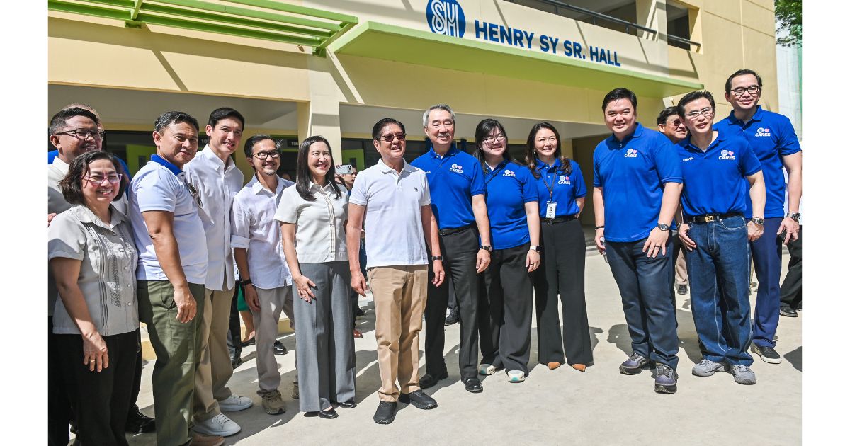 SM OFFICIALLY HANDS OVER HENRY SY SR. HALL TO SAN FRANCISCO HIGH SCHOOL IN QC