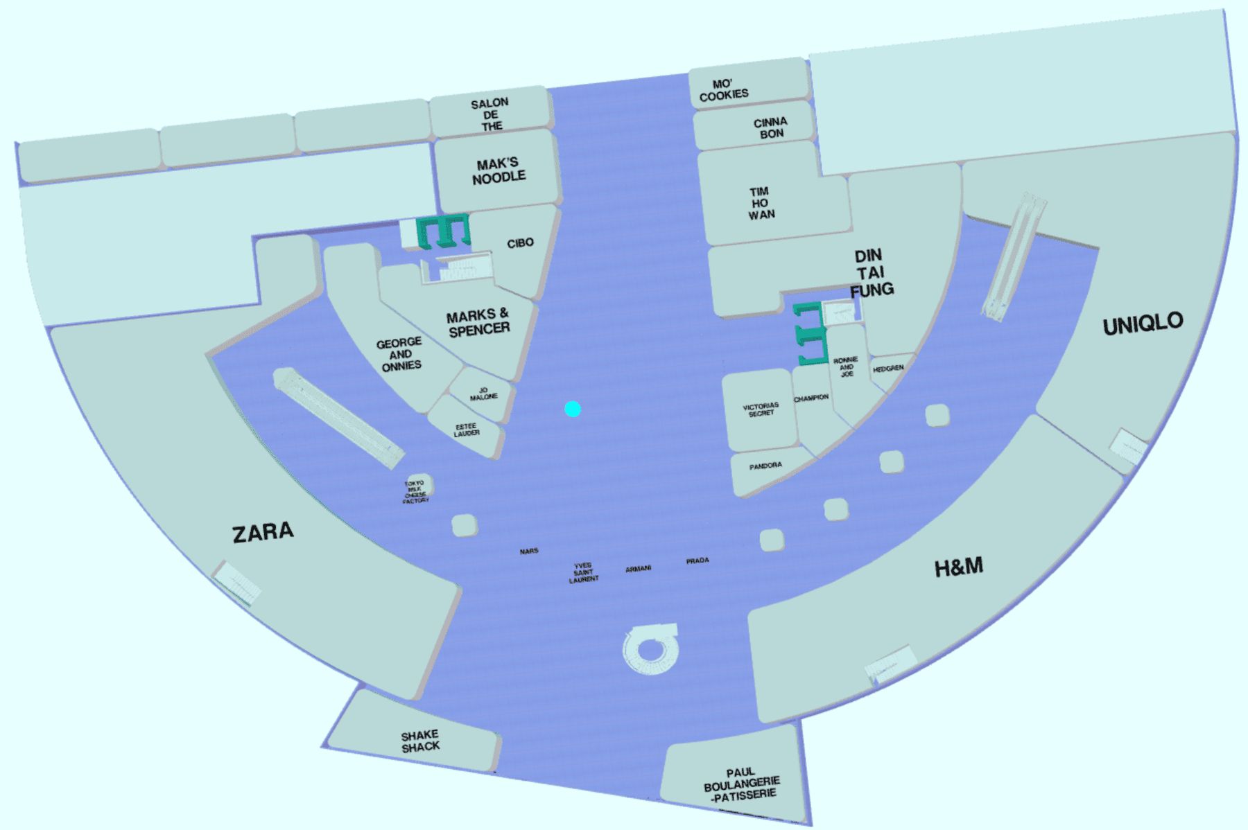 Fashion Hall - Upper Ground Floor