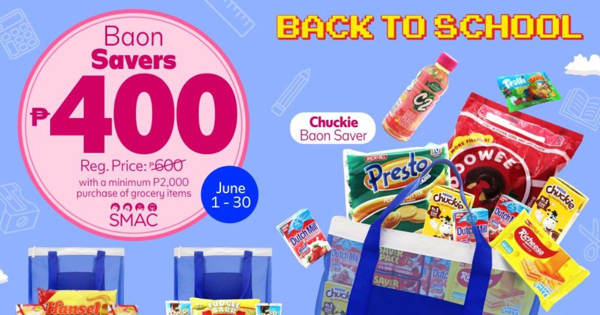 SM Markets Rolls Out Back-to-School Baon Savers for a Fun and Sulit School Season
