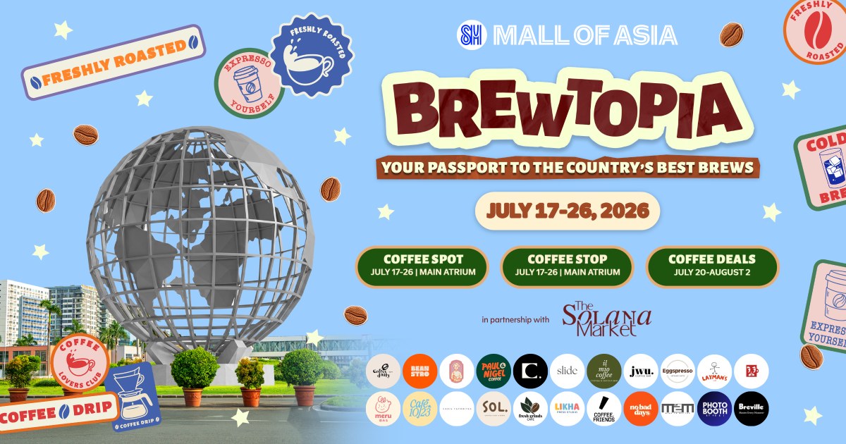 A Coffee Lover’s Passport: MOA Brewtopia Brings Iconic Philippine Cult Favorites to SM Mall of Asia