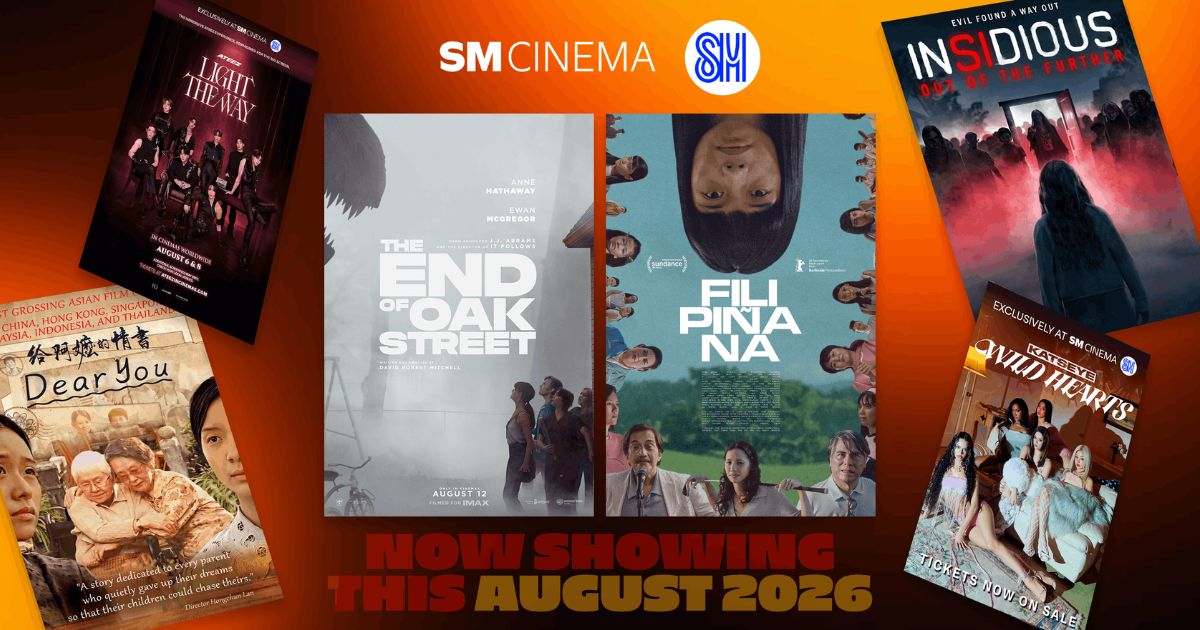 The Top Ten Movies Worth Watching This August Is Showing at SM Cinema