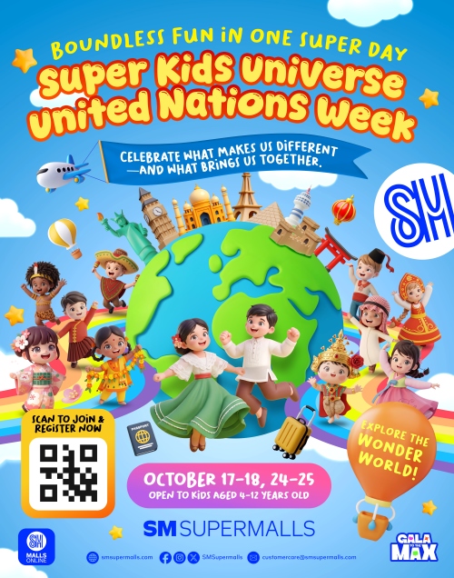 Super Kids United Nations event poster placeholder