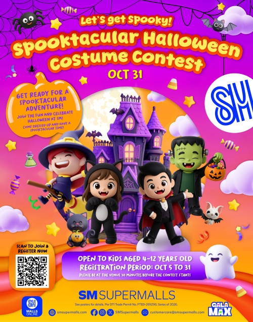 Spooktacular Halloween event poster placeholder